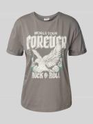Relaxed fit T-shirt van puur katoen, model 'Brandy'