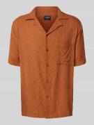 Regular fit vrijetijdsoverhemd van een mix van viscose en katoen, mode...