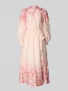 Vrijetijdsjurk met opstaande kraag, model 'Ashlyn'