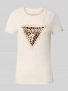 T-shirt met ronde hals