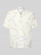 Relaxed fit vrijetijdsoverhemd van een mix van katoen en modal