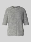 Wollen jack van wolmix met 1/2-mouwen, model 'Saanoura'