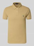Poloshirt met labelstitching