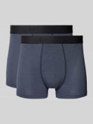Boxershort met elastische band met label