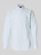 Custom fit vrijetijdsoverhemd met button-downkraag