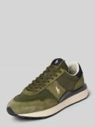 Sneakers met vetersluiting