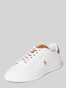 Sneakers met vetersluiting