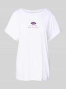 Relaxed fit T-shirt met ronde hals