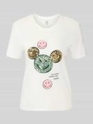 Regular fit T-shirt van puur katoen, model 'KITA'