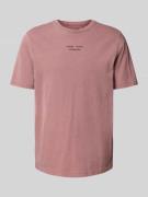 T-shirt met labelprint, model 'MARCUS'