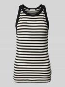 Slim fit tanktop van puur katoen