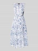 Maxi-jurk in laagjeslook, model 'NARELLA'