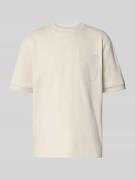 Oversized sweatshirt met borstzak