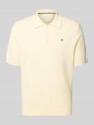 Poloshirt met labelstitching