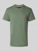 T-shirt met labelstitching