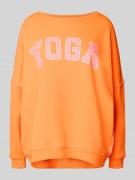 Relaxed fit sweatshirt met ronde hals