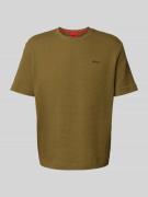 T-shirt met labelstitching, model 'Austin'