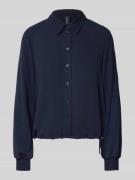 Regular fit blouse met koord