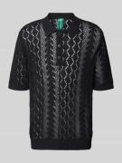 Regular fit poloshirt met knoopsluiting, model 'MANI'