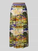 Midirok van viscose met elastische band