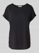 T-shirt van modalmix met ronde hals