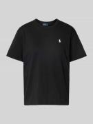 T-shirt met labelstitching