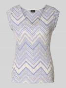 Regular fit T-shirt met V-hals