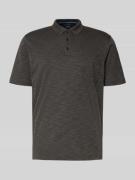 Poloshirt met labelstitching