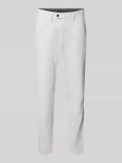 Regular fit chino met achterzakken