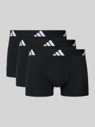 Boxershort met elastische band met logo in een set van 3 stuks