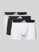 Boxershort met elastische band met logo in een set van 3 stuks