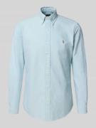 Custom fit vrijetijdsoverhemd met button-downkraag