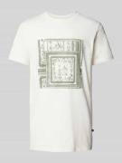 T-shirt met motiefprint, model 'Jeramy'