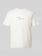 Regular fit T-shirt van puur katoen, model 'KYE'