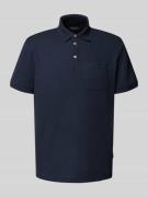Regular fit poloshirt van katoenmix
