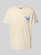 Regular fit T-shirt van puur katoen