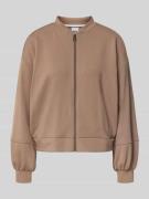 Sweatjack met ritssluiting, model 'BECKY'