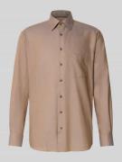 Modern fit zakelijk overhemd met kentkraag