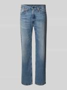 Relaxed fit jeans van puur katoen, model '555'