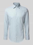 Slim fit zakelijk overhemd met knoopsluiting