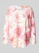 Gebreide pullover met afgeronde hals