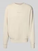 Comfort fit pullover van puur katoen