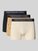 Boxershort met elastische band met logo in een set van 3 stuks