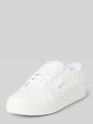 Sneakers met labeldetail, model '2740 FLOWER SANGALLO'