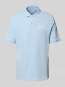 Regular fit poloshirt met knoopsluiting, model 'MAKOTO'