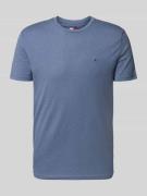 Regular fit T-shirt van katoenmix