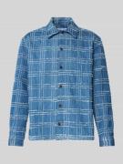 Regular fit overhemdjack met platte kraag en knoopsluiting