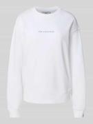 Oversized sweatshirt van puur katoen