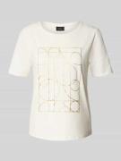 Relaxed fit T-shirt van katoenmix