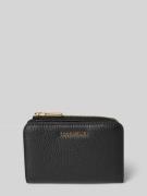 Portemonnee met ritsvak, model 'METALLIC SOFT'